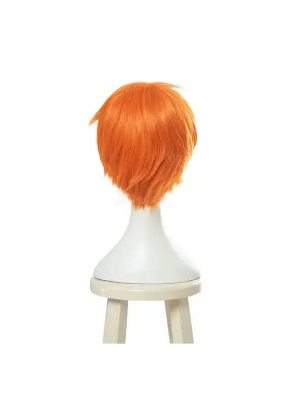 haikyuu hinata volleyball cosplay wig short orange anime хайкю волейбол хината главен герой къса оранжева коса перука евтина
