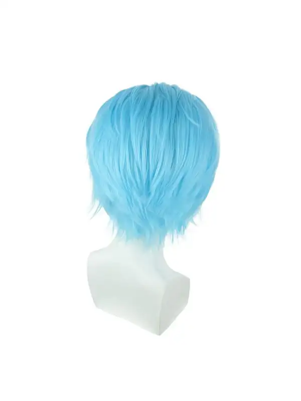 bleach grimmjow wig cosplay anime espada блийч косплей перука синя къса гримджоу