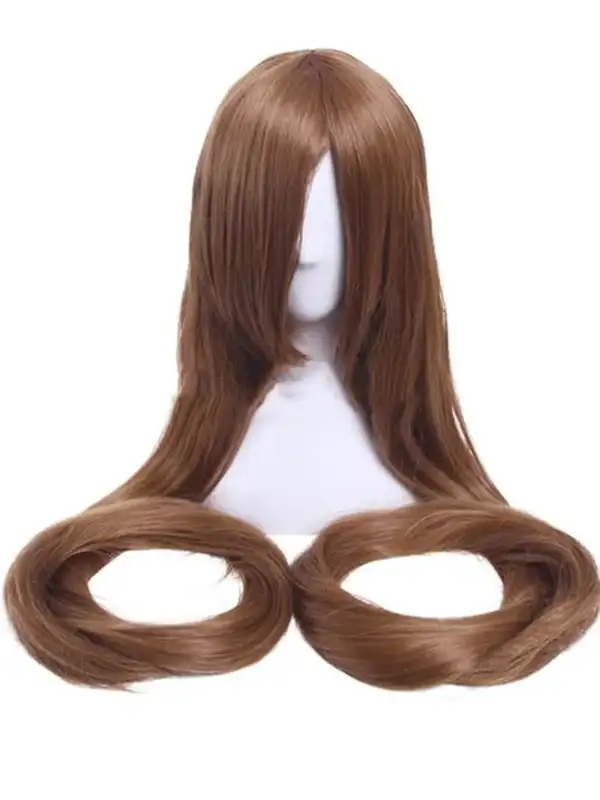 150 cm long standard standart no fringe bangs forehead wig 150 см изкуствена коса перука косплей cosplay стандартна без бретон различни цветове бяла черна руса светло тъмно розова кафява