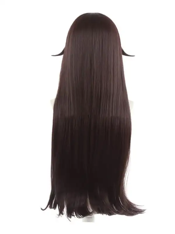 геншин импакт косплей genshin impact cosplay изкуствена коса перука amber wig амбер амбър дълга кафява