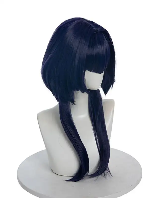 геншин импакт косплей genshin impact cosplay изкуствена коса перука candace sumeru short blue кендис цандаце къса синя wig