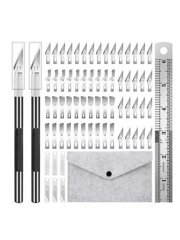 крафт нож комплект от 36 части скалпел материали ножчета линия