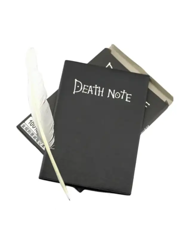 death note тетрадка косплей аксесоар с перо аниме cosplay